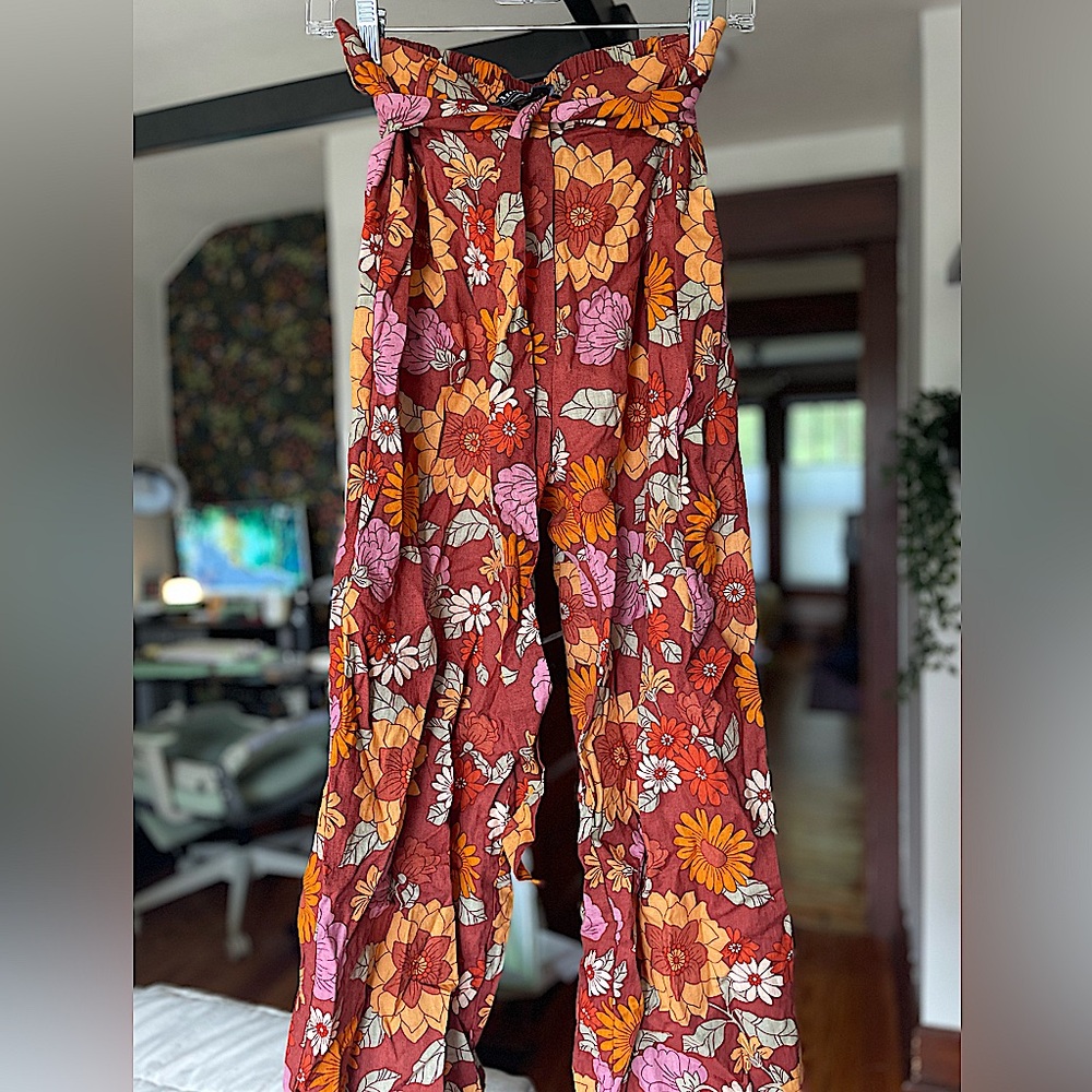 🌻 Modcloth x Princess Highway Floral Pants 🌻 Cottagecore 🌻 US 6 • AU 10 🌻